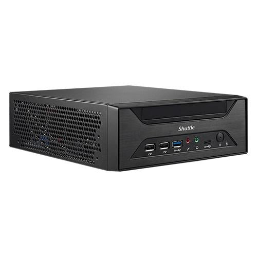 Shuttle XH610 XPC Slim Barebone, LGA1700, Intel H610, HDMI, DP, VGA, 2x COM, 2x LAN, 2x2,5, 24 7