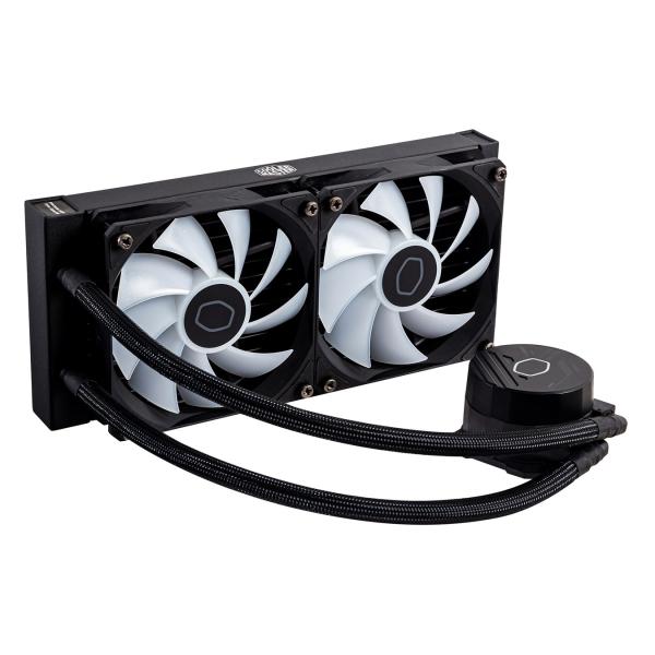Cooler Master MLW-D24M-A18PZ-R1 Masterliquid 240L Core Argb, 4-pin, 2x 120 mm Argb, 27,2 DBA (Max)