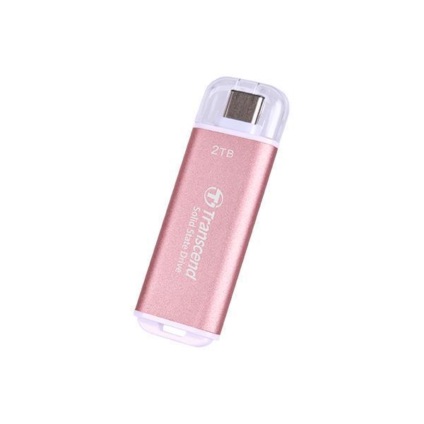 Transcend TS512GESD300P ESD300 Pink SSD, 500 GB, USB Typ-C 10 GBPS, 1050 950 MB S max
