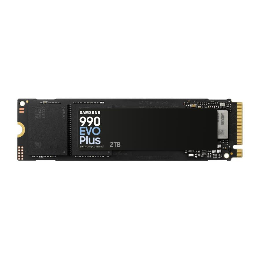 Samsung mz-v9s2t0bw mz-v9s2t0 990 evo plus SSD, 2 TB, m.2, PCIe 4.0, 7150 MB/s, 1350000 IOPS, schwarz