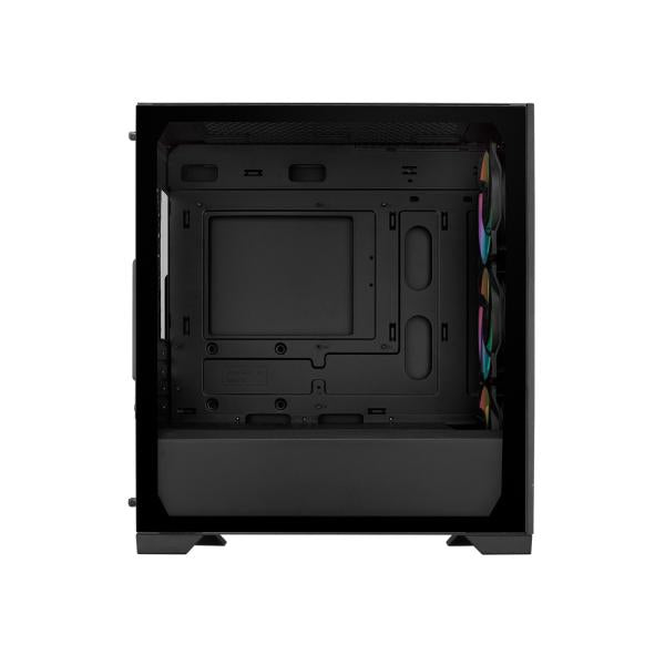 Cooler Master E301-KGNN-S00 Elite 301 Schwarz Argb, ATX, Fenster, USB 3.2 Gen 1 Typ C, 3 x 120 mm Argb