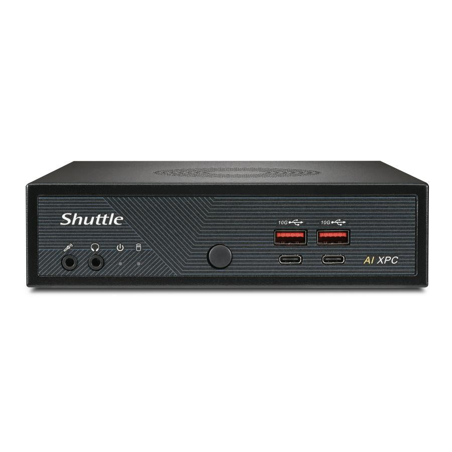 Shuttle DN11H7 Slim AI PC, Intel Core Ultra 7 155h, Intel Arc Grafik, DDR5, HDMI, DP, 4x 2,5g LAN