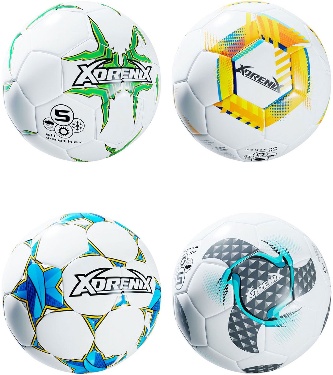 Adrenix Football Hybrid Tech, 23 cm