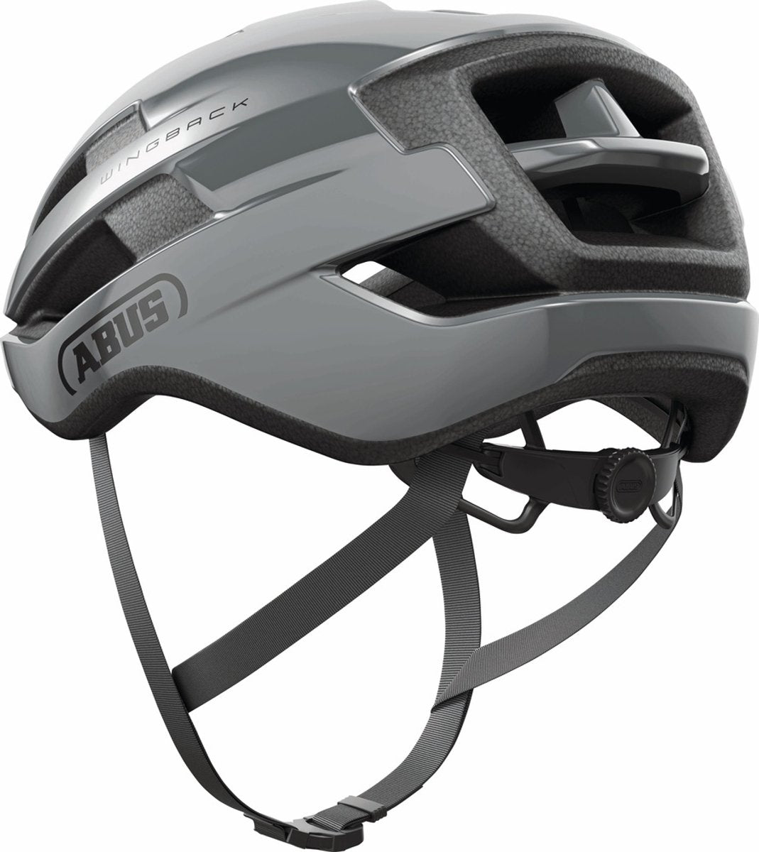 Abus Helm Wingback Race grau S 51-55cm