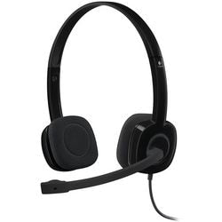 Logitech 981-000589 H151 Stereo-Headset, kabelgebunden, Büro-Callcenter, 20–20000 Hz, Headset, schwarz