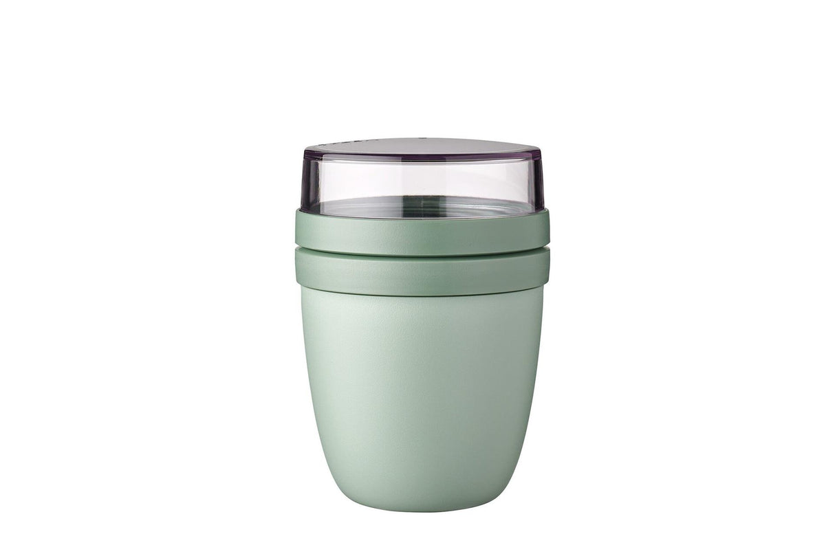 MEPAL Lunchpot Ellipse - Nordic Sage 500 ml + 200 ml