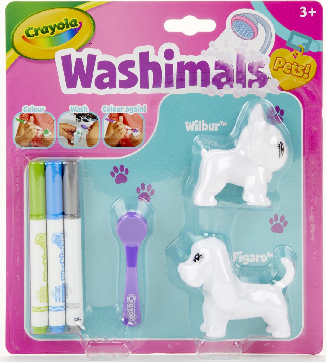 Crayola Washimals – Hunde-Erweiterungsset