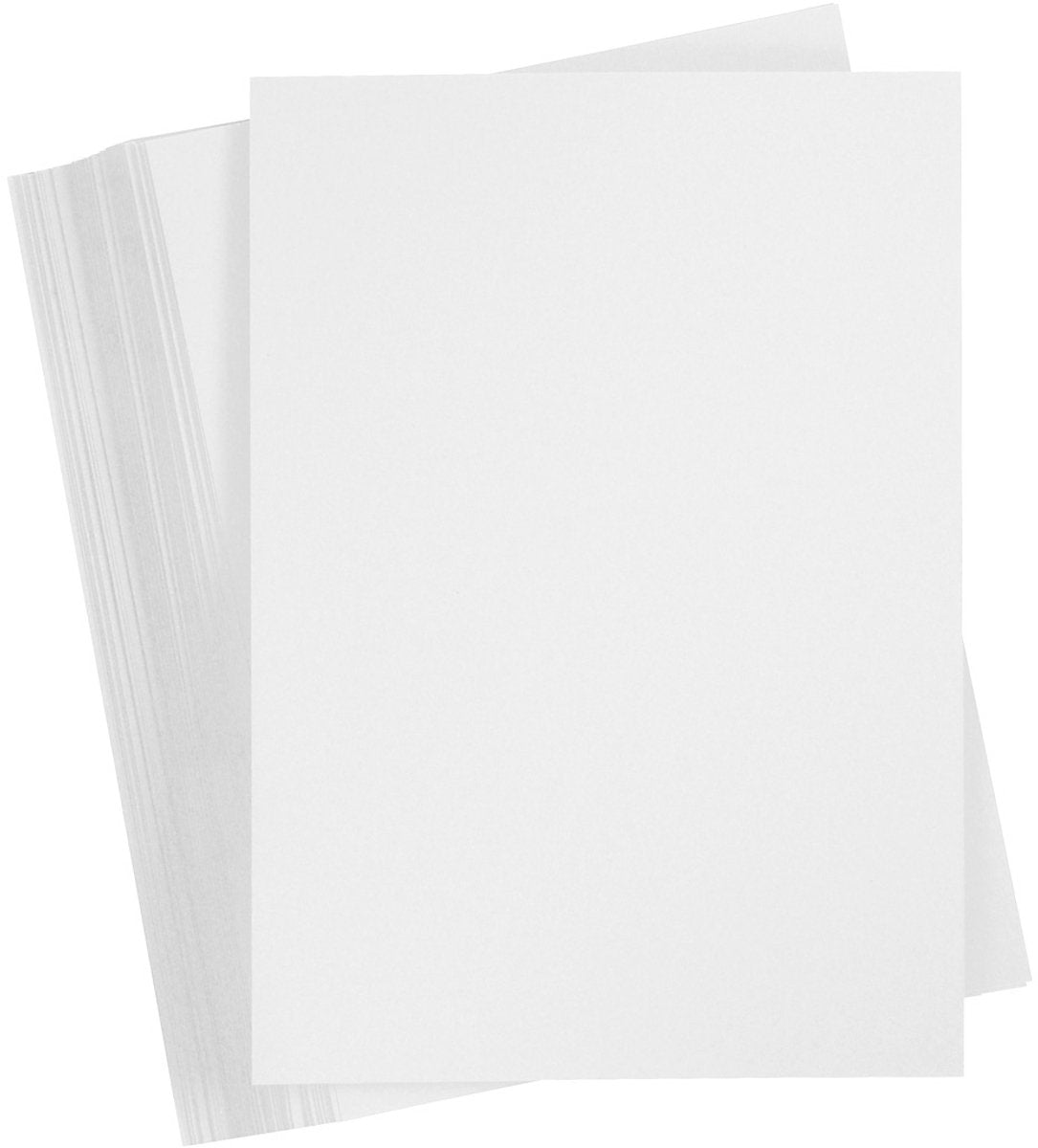 Creativ Company Farbkarton, A5, Blatt 148x210 mm, 250 gr, weiß, 100 Blatt 1 Karton