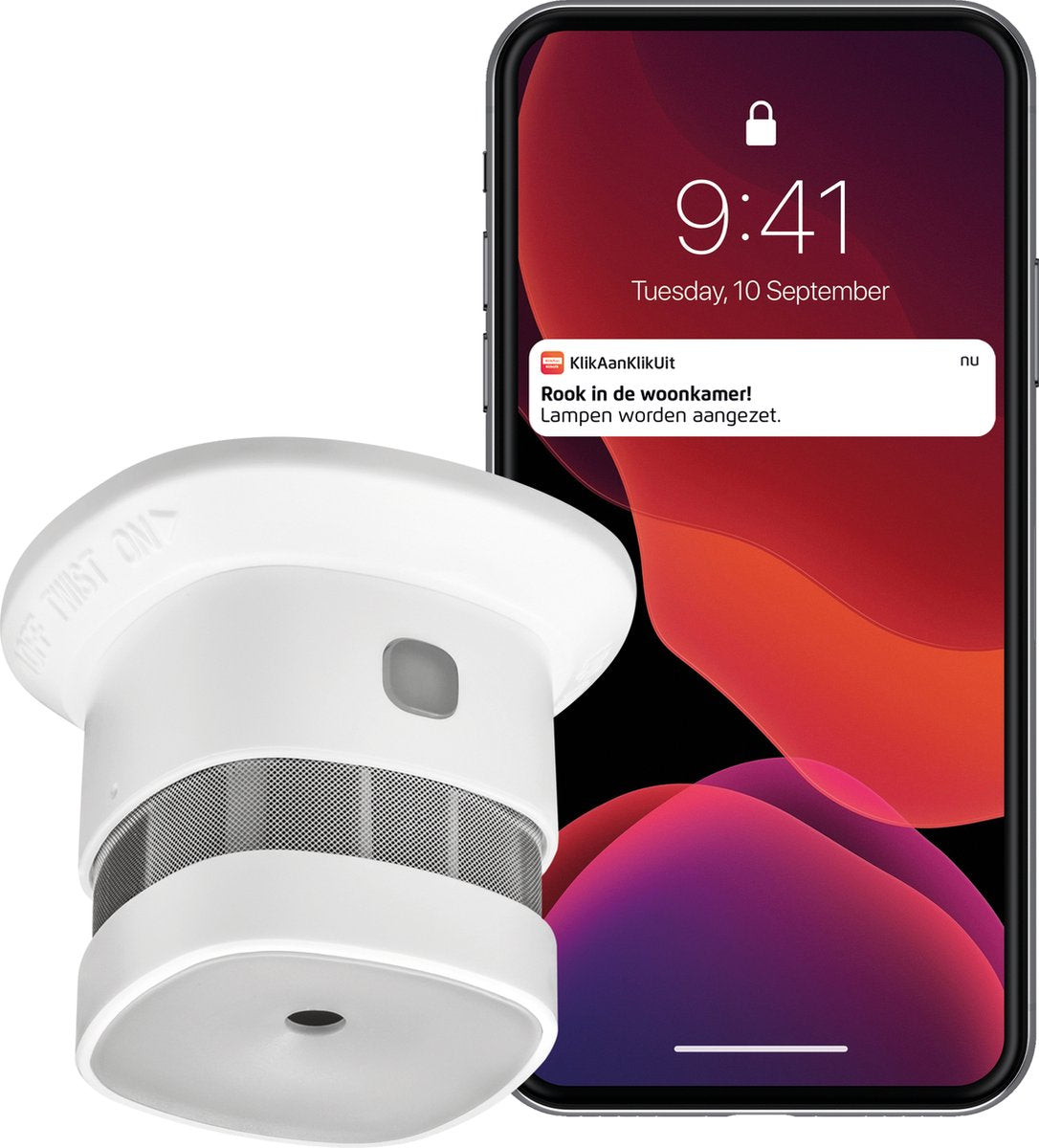 Click on click off – Funk-Rauchmelder – ZSDR-850 – intelligenter Melder in Kombination mit Bridge