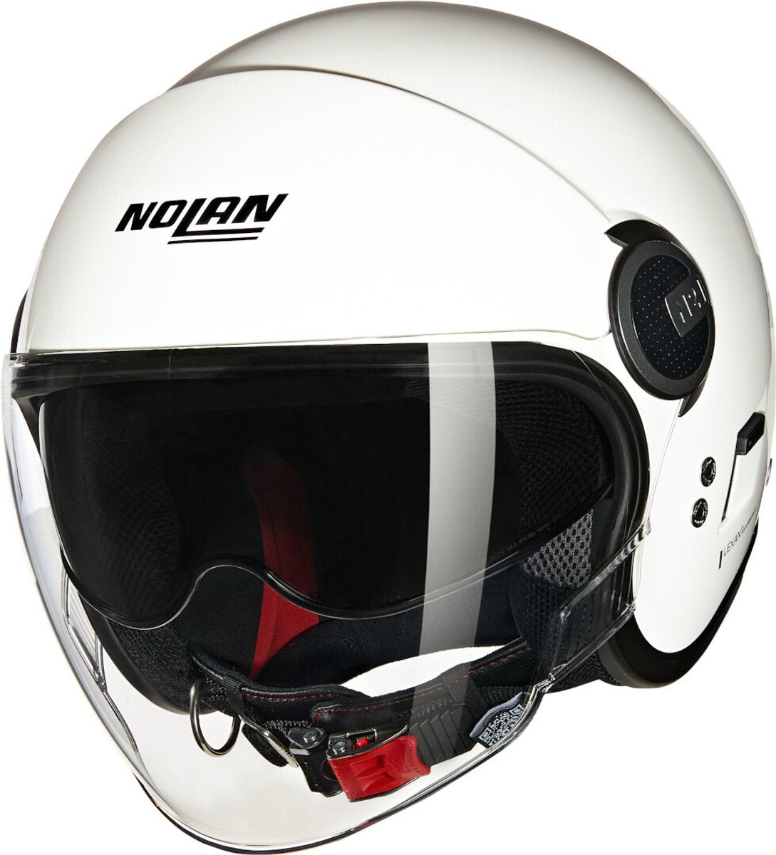 Nolan N21 Visier 06 Classico 305 Weißmetall-Jethelm – Größe XL – Helm