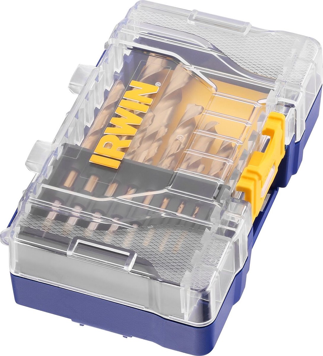 Irwin HSS Pro Titan-Serie – Metallbohrer-Set – 15-teilig – Zinnbeschichtung