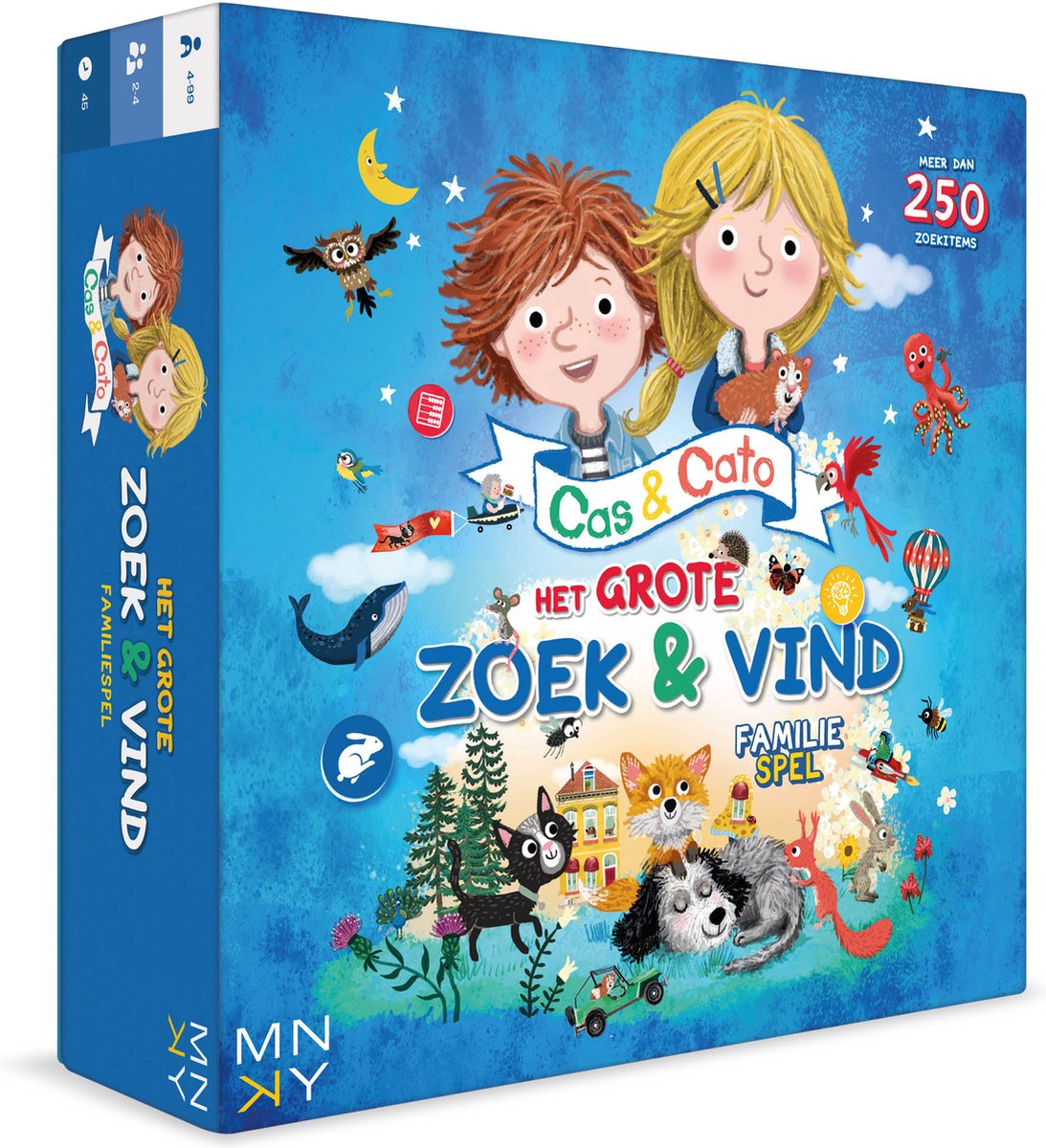 Rebo Publishers Cas Cato – das tolle Such-Find-Familienspiel