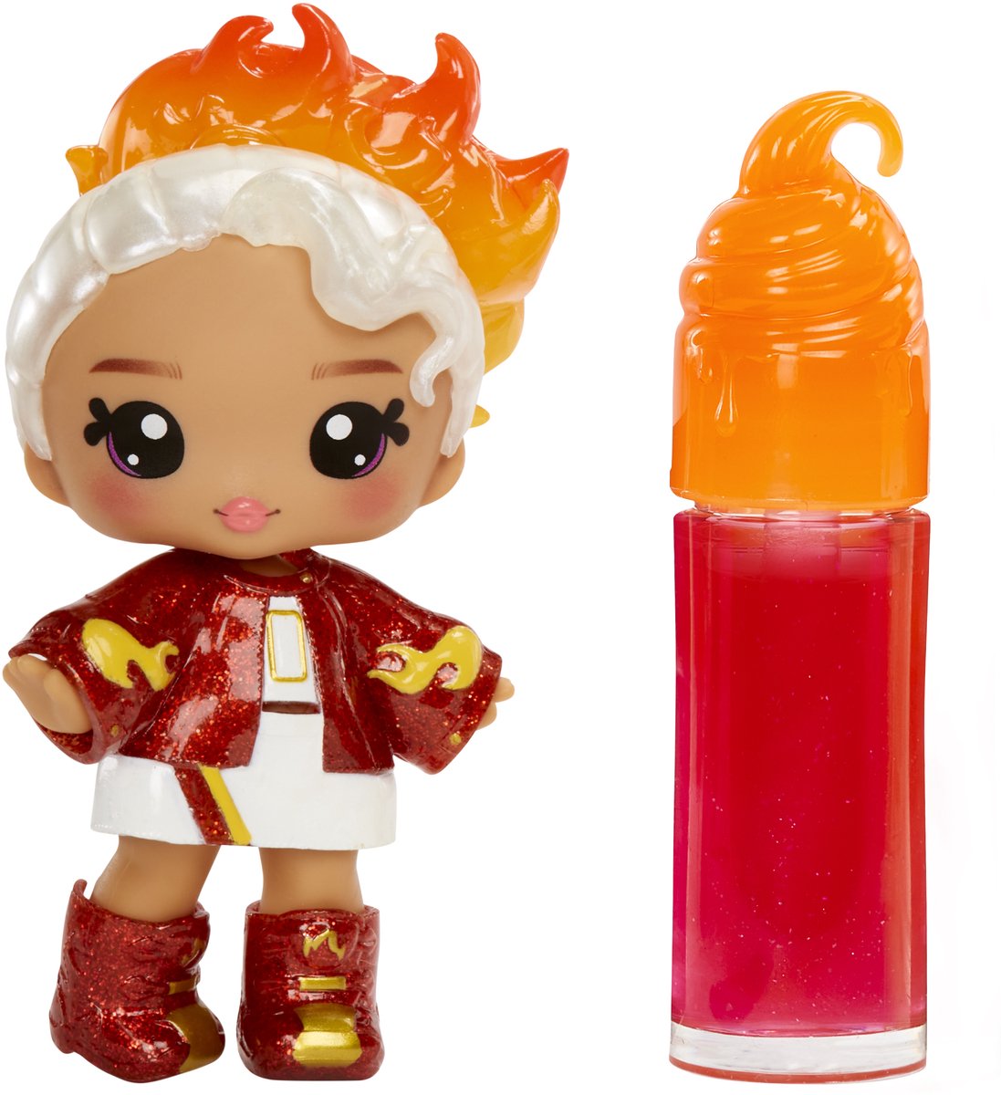 Mga Entertainment Yummiland Doll – Bernstein-Zimt-Set mit Lipgloss