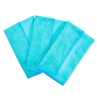 No Brand Clean Home Mikrofaser-Poliertuch 30 x 40 cm | 6 Stück