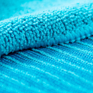 Clean Home Mikrofaser-Bodentuch blau 40x60 cm | 6 Stück