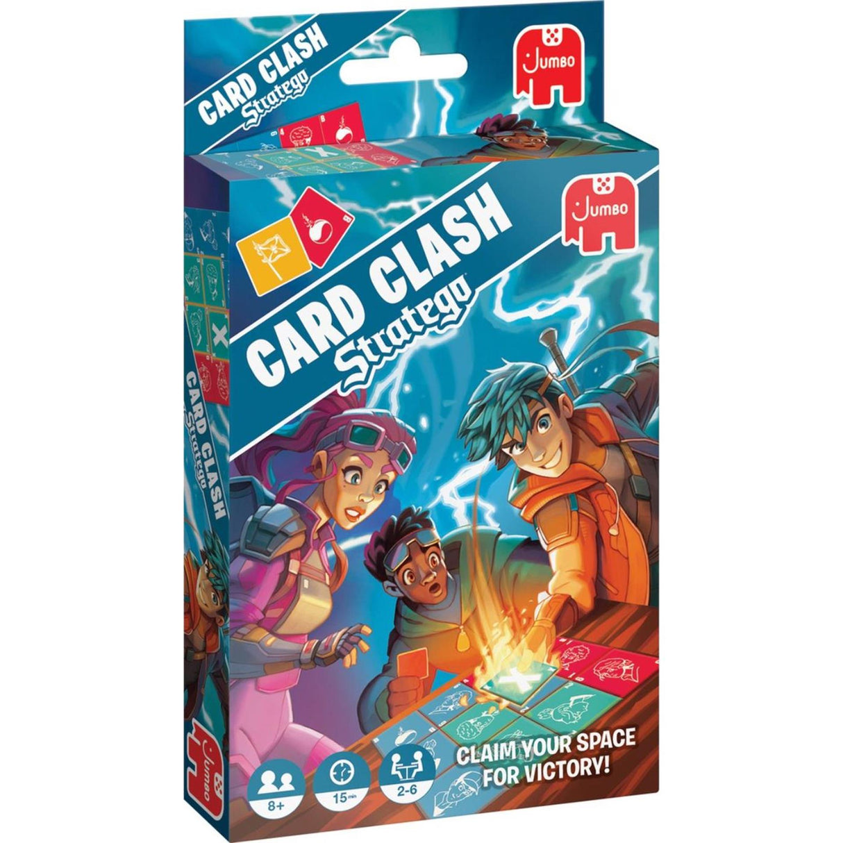 Jumbo Stratego Card Clash-Kartenspiel