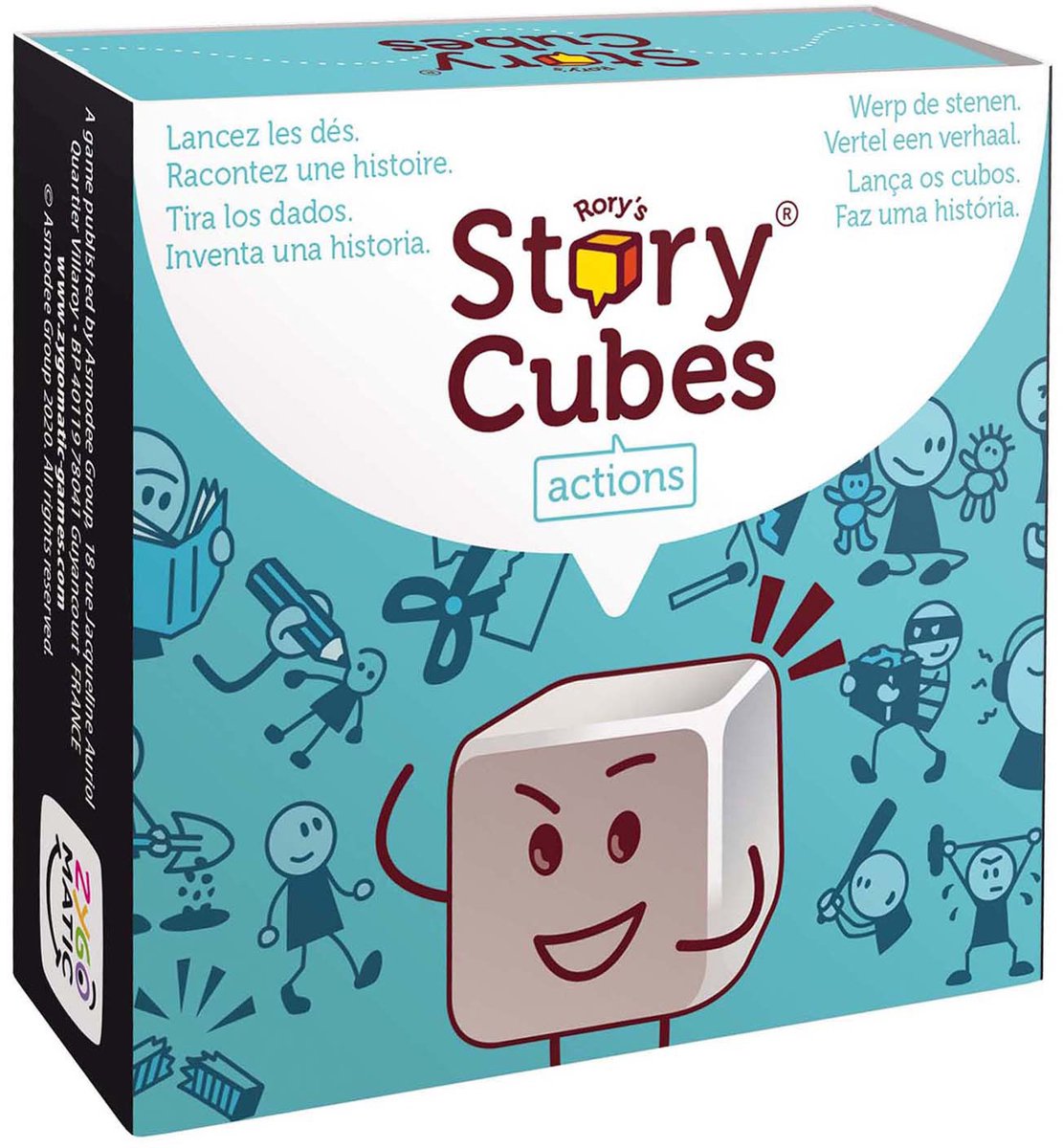 Asmodee Rory's Story Cubes Actions Würfelspiel