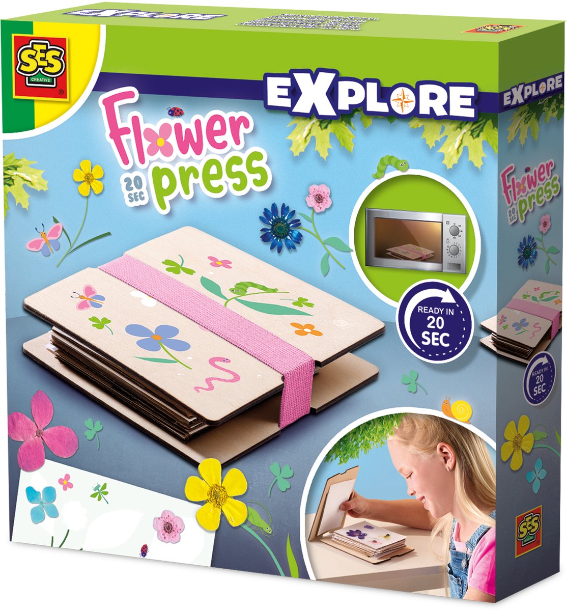 Ses Creative Ses Blumenpresse, 20 Sek.