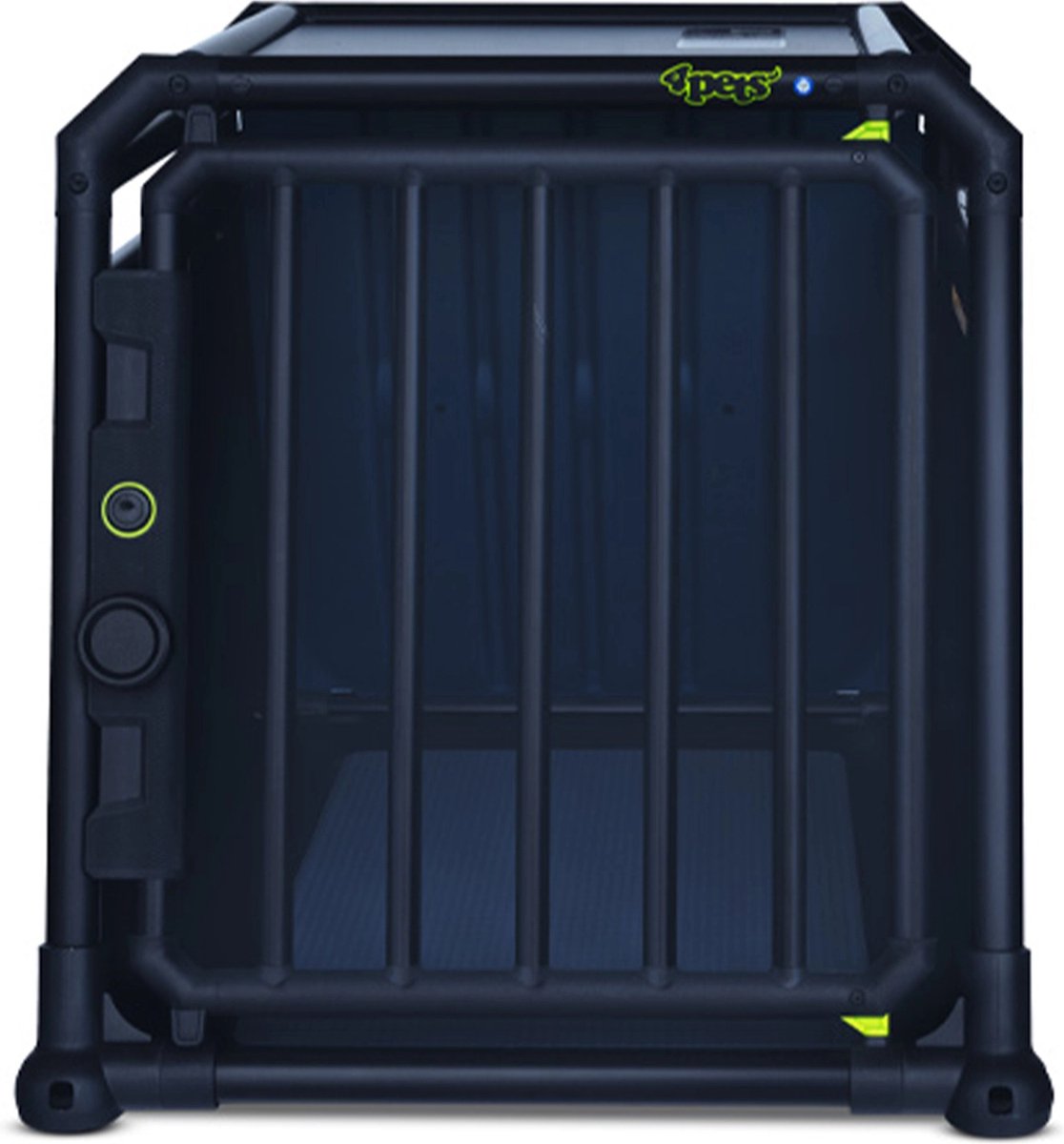 4pets - Autobench Pro Black 1 - Small - geeignet für Hunde bis 17 kg