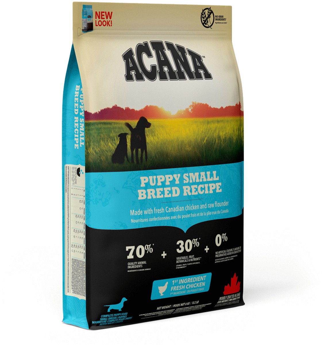 Acana Heritage Welpe kleine Rasse Huhn Truthahn – Hundefutter – 6 kg