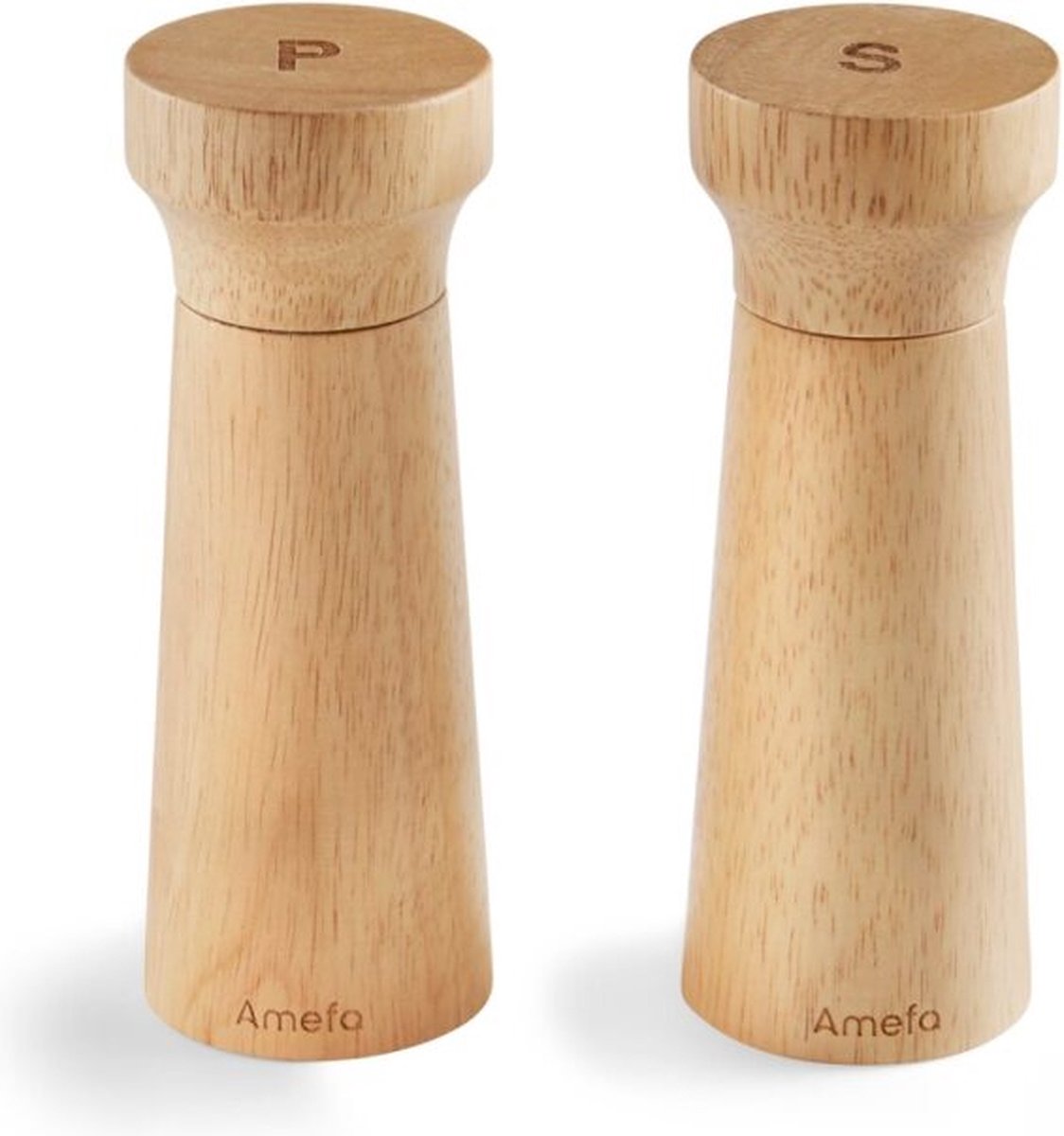 Amefa Pfeffer-Salzmühle 2 Teile Holz