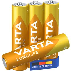 Varta Batterie Longlife Longlife Micro 4er Blister AAA