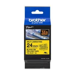Etiketteertape brother tzesl651 zwart, geel