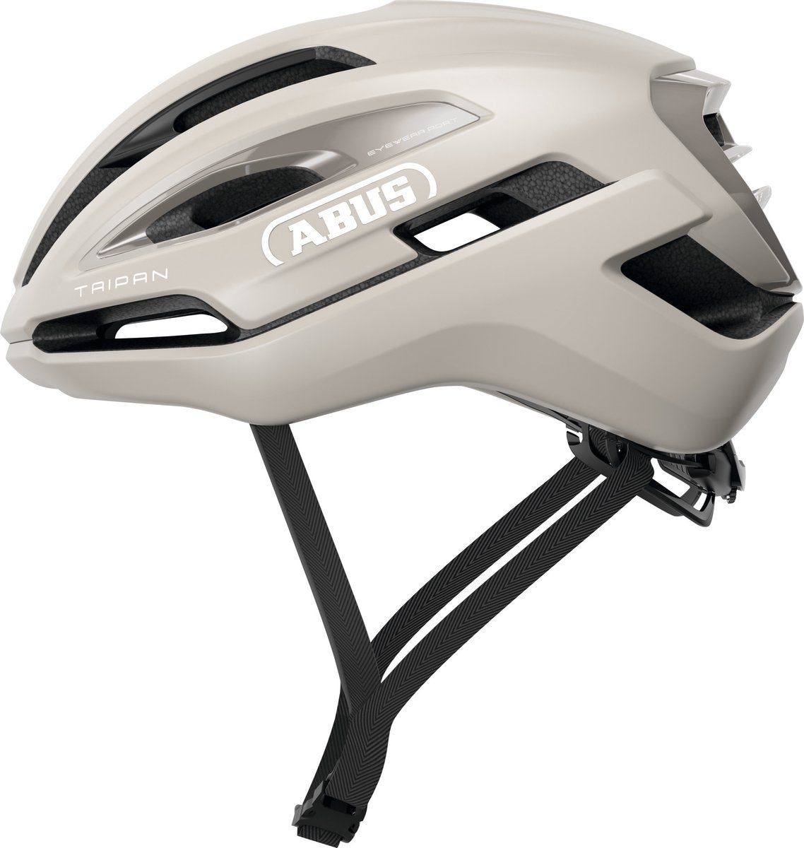 Abus Fahrradhelm Taipan Sand Beige S - 51-55 cm - Beige - für den Einsatz auf Gravelbikes geeignet - 255 g
