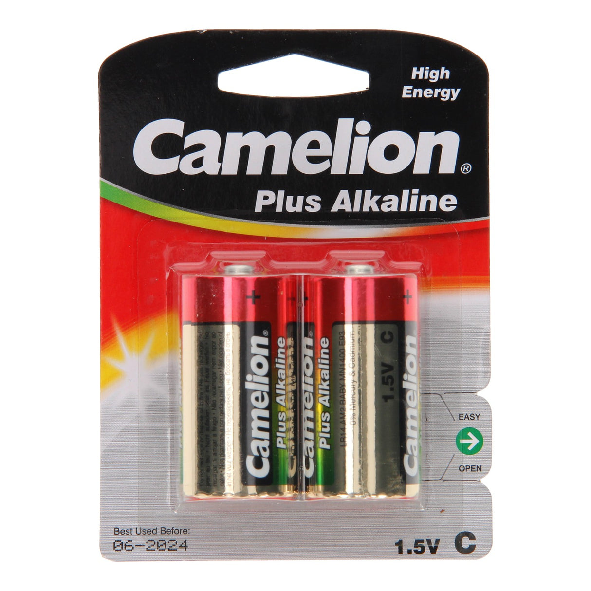 Battery Sales Europe Plus Batterie Alkaline C LR14, 2 Stk.