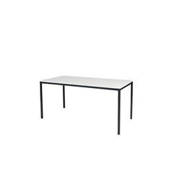 Bureau schaffenburg dominio basic 160x80 wit zwart