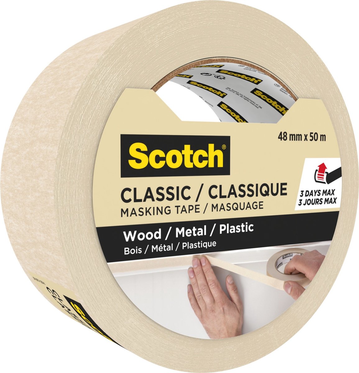 Klebeband klassisch 48mmx50m beige