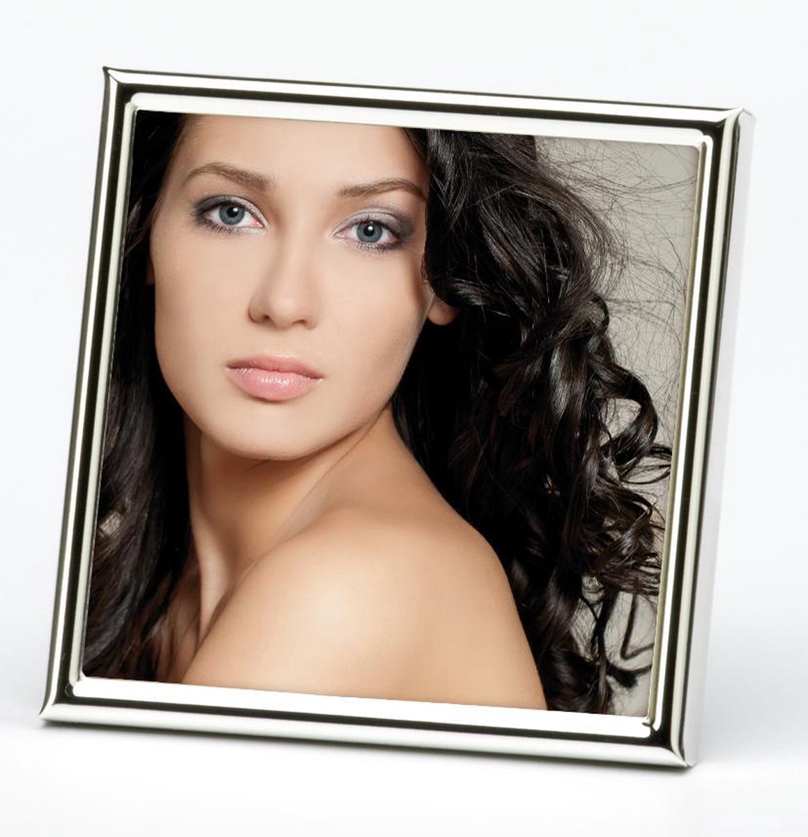 Walther Design Chloe – Fotorahmen – Fotogröße 9 x 9 cm – Silber