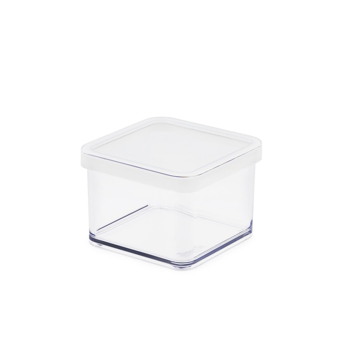 Rotho Loft-Aufbewahrungsbox 0,5l weiß transparent