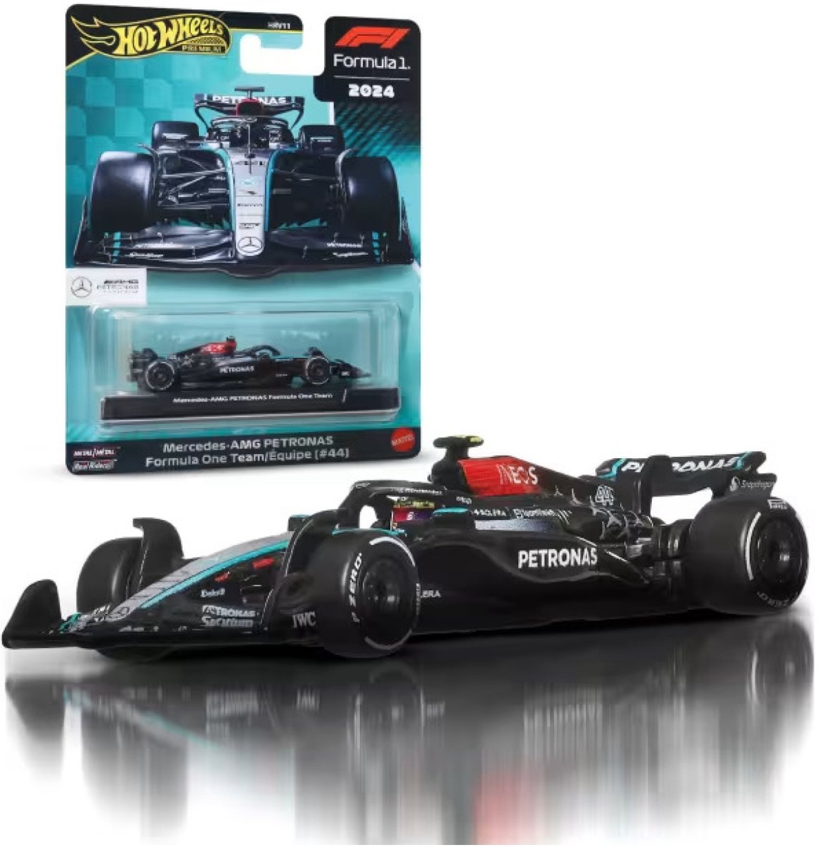 Hot Wheels Lewis Hamilton Mercedes-Benz Formel 1 Rennwagen 1:64