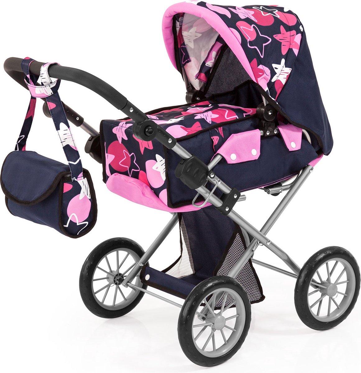 Bayer Design - Puppenwagen City Star - Blau mit Sternen