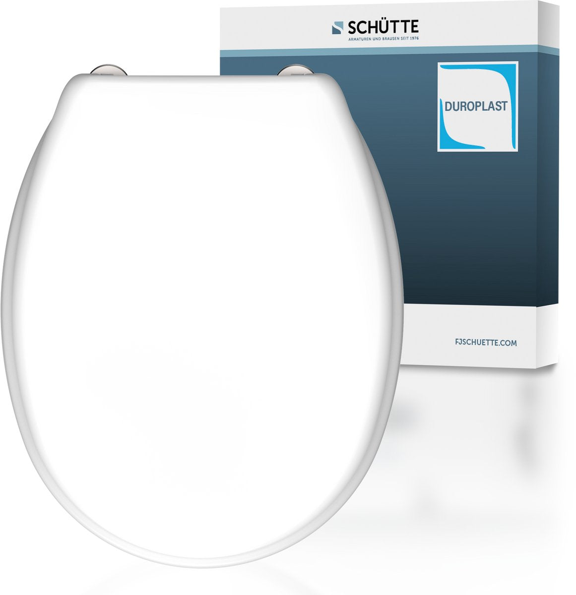 Schütte Toilettensitz weißer Duroplast
