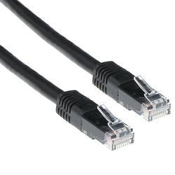 U utp cat6 patchkabel act ib8905 zwart