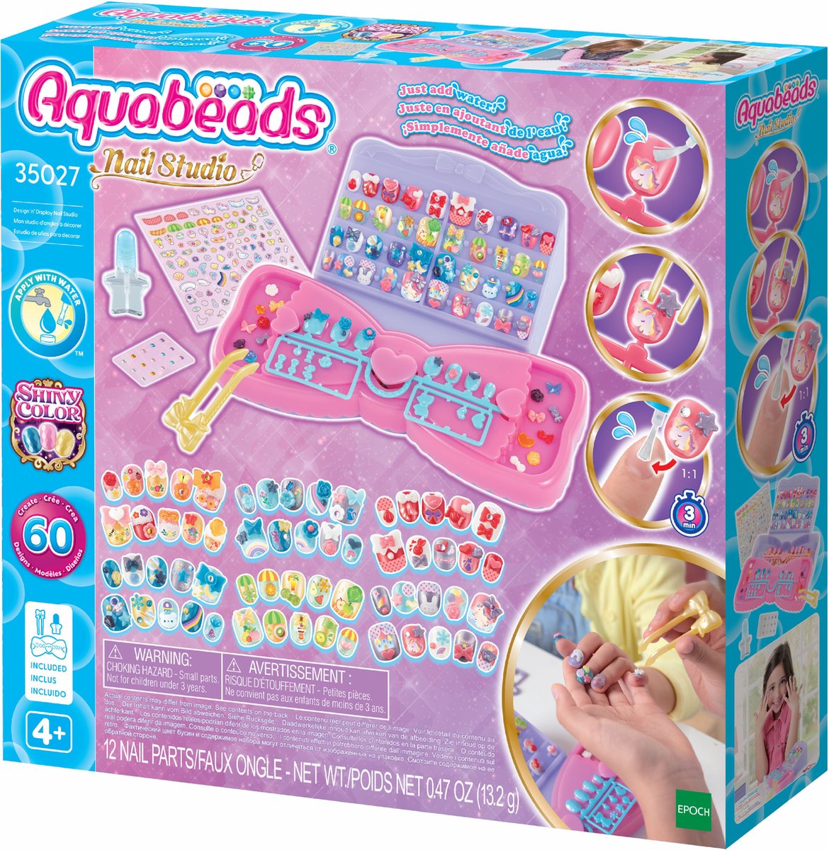 Aquabeads mehrfarbiges Nagelset