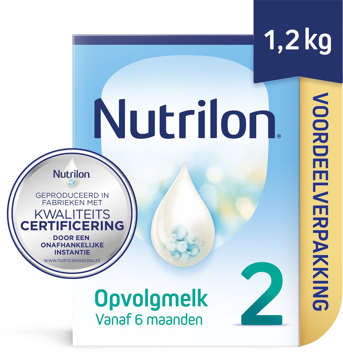 Nutrilon 2 Folgemilch Vorteilspackung – Baby ab 6 Monaten – 1,2 kg