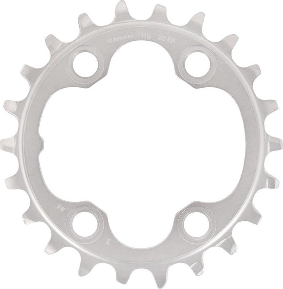 Shimano Kettenblatt xt fc-m8000 22t-ba 11s 94 mm Silber