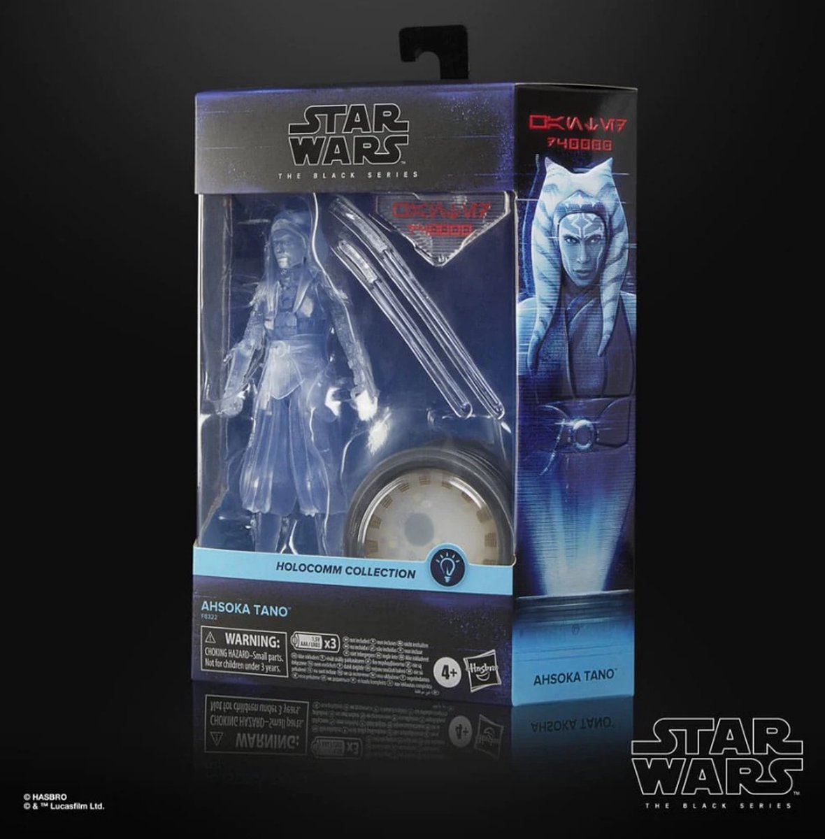 Hasbro Ahsoka Tano Holocomm-Sammlung – Star Wars – Die schwarze Serie
