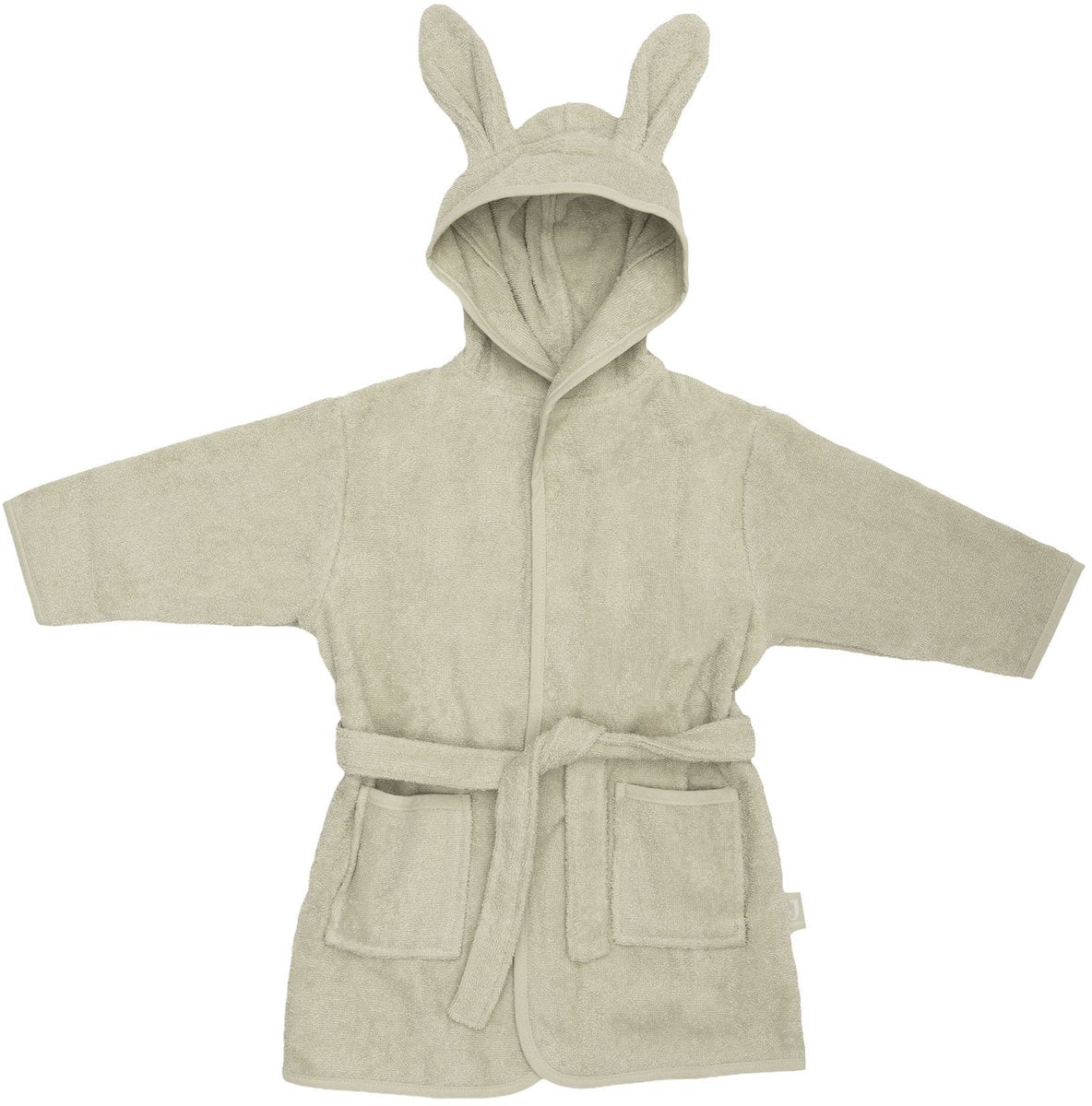Jollein badjas - 1-2 jaar - soft matcha