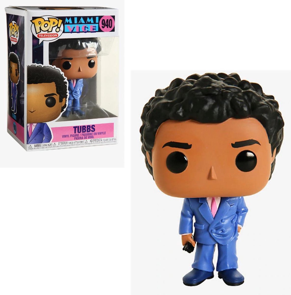 Funko TV – Pop Nr. 940 – Miami Vice S2 – Tubbs