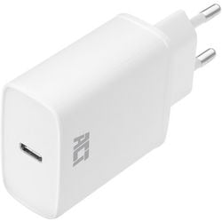 ACT USB-C-Ladegerät, 1-Port, 20W, Stromversorgung, weiß