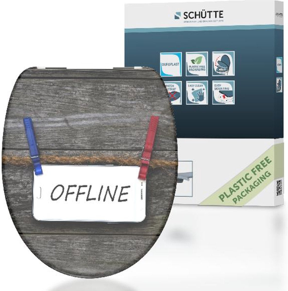 Schütte Toilettensitz mit weicher Offline