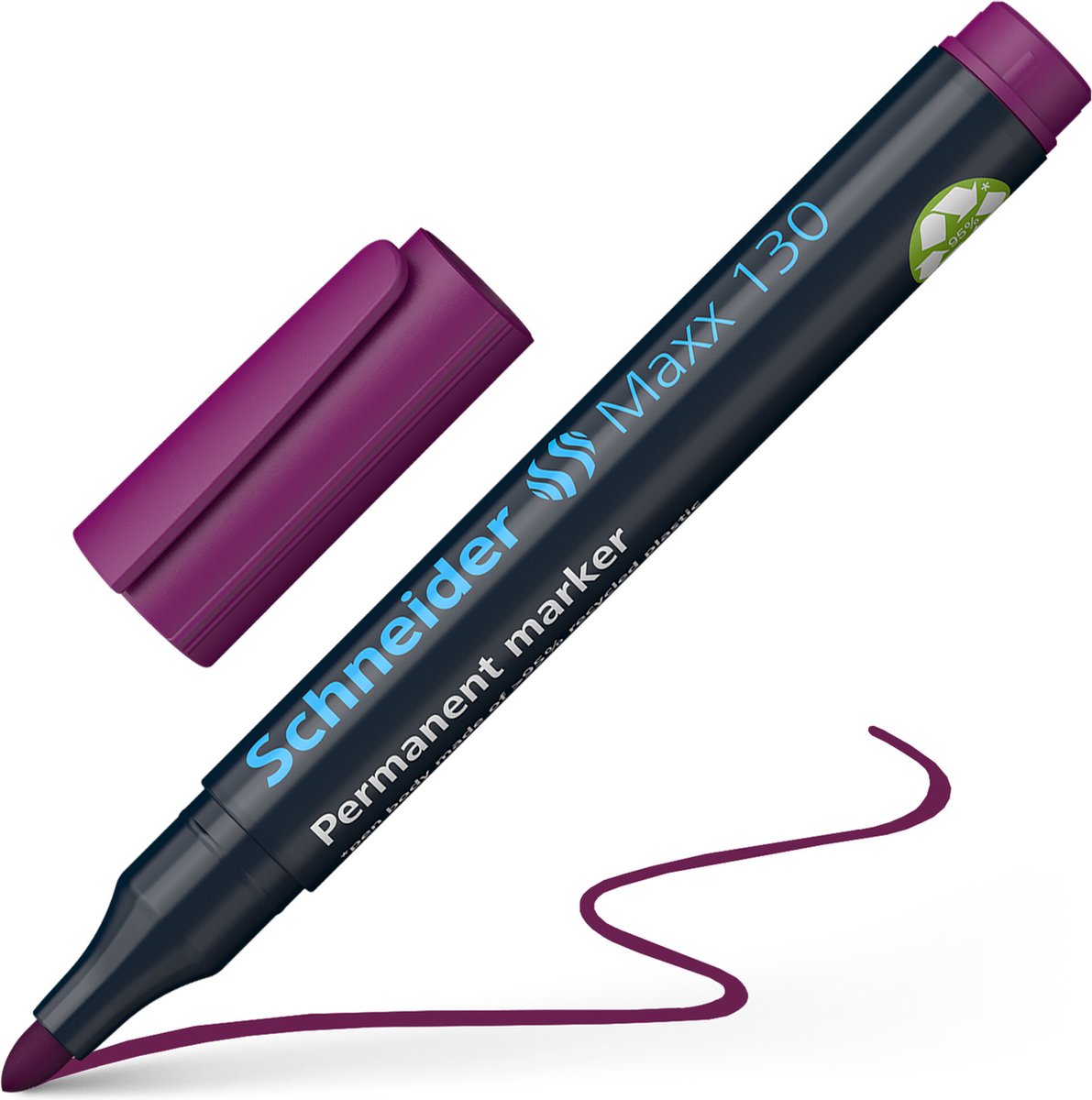 Schneider Schreibgeräte Schneider Permanentmarker – Maxx 130 – Rundspitze – Lila – S-113008