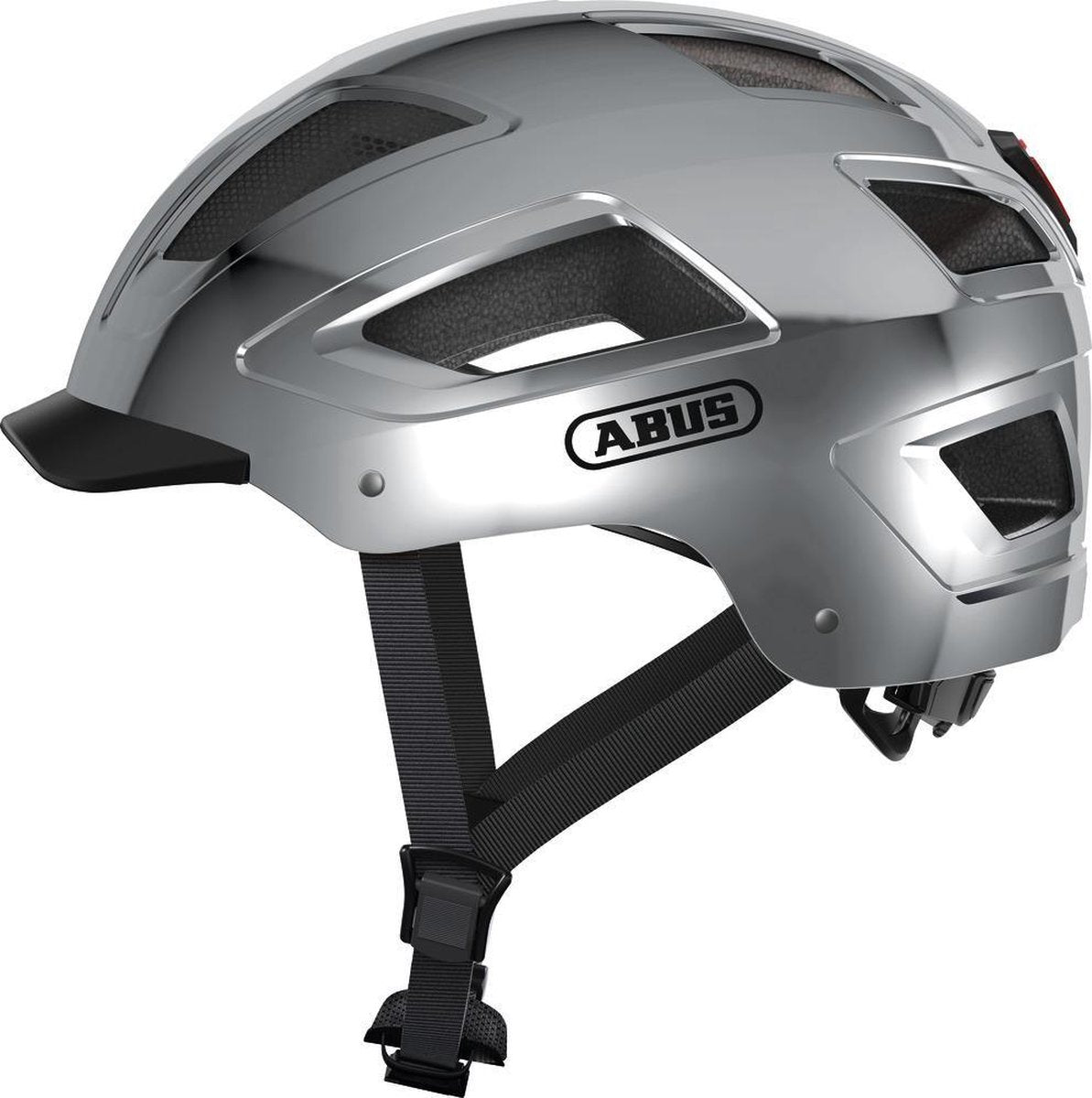 Abus Helm Hyban 2.0 Chromsilber M 52-58cm