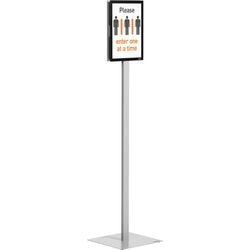Bodenständer langlebig 501257 graue PE-Epoxidbeschichtung, Stahl