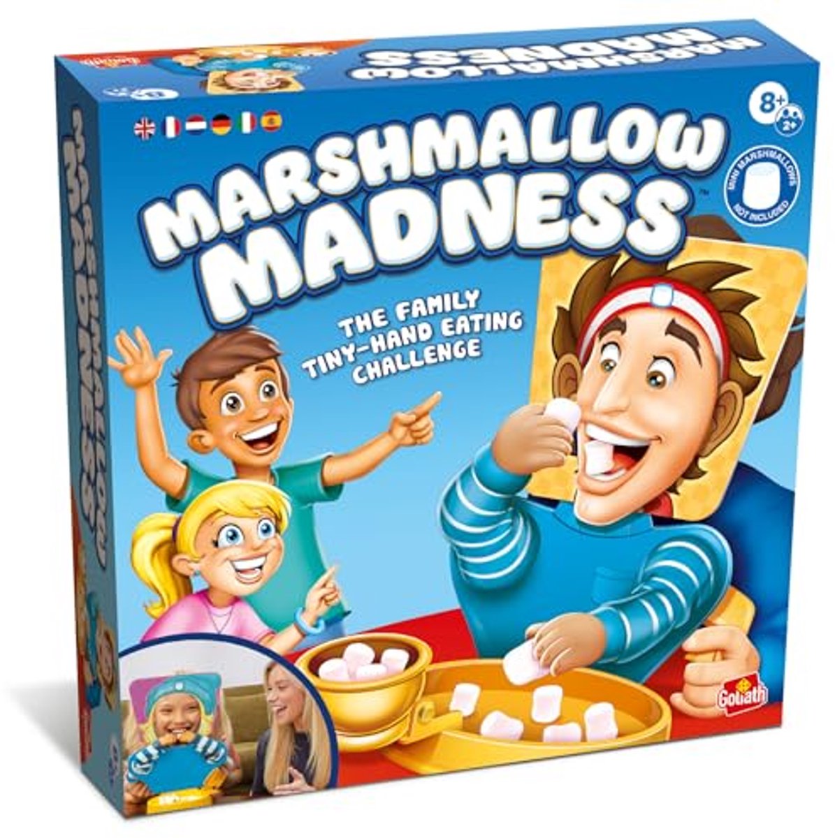 Goliath gezelschapsspel marshmallow madness - familiespel voor kinderen.