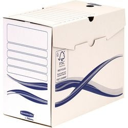 Bankers Box Archivbox 44603 Karton weiß